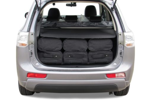 Pack de 6 sacs de voyage sur-mesure pour Mitsubishi Outlander III (depuis 2012) - Gamme Classique