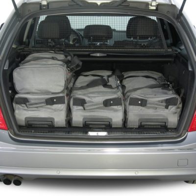 Pack de 6 sacs de voyage sur-mesure pour Mercedes-Benz Classe C estate (S204) (de 2007 à 2014) - Gamme Classique