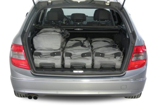 Pack de 6 sacs de voyage sur-mesure pour Mercedes-Benz Classe C estate (S204) (de 2007 à 2014) - Gamme Classique