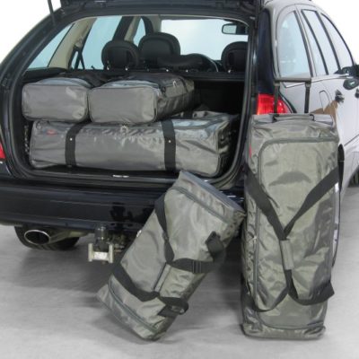 Pack de 6 sacs de voyage sur-mesure pour Mercedes-Benz Classe C estate (S203) (de 2001 à 2007) - Gamme Classique