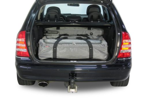 Pack de 6 sacs de voyage sur-mesure pour Mercedes-Benz Classe C estate (S203) (de 2001 à 2007) - Gamme Classique