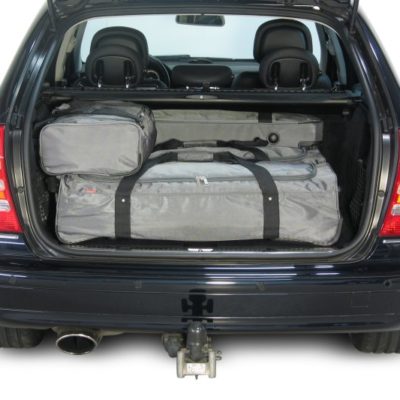 Pack de 6 sacs de voyage sur-mesure pour Mercedes-Benz Classe C estate (S203) (de 2001 à 2007) - Gamme Classique