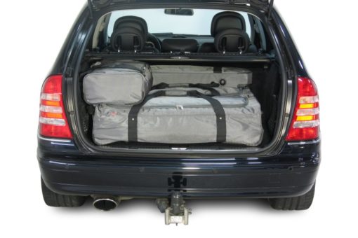 Pack de 6 sacs de voyage sur-mesure pour Mercedes-Benz Classe C estate (S203) (de 2001 à 2007) - Gamme Classique