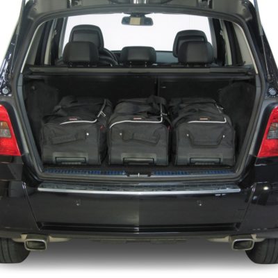 Pack de 6 sacs de voyage sur-mesure pour Mercedes-Benz GLK (X204) (de 2008 à 2015) - Gamme Classique