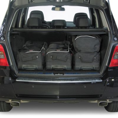 Pack de 6 sacs de voyage sur-mesure pour Mercedes-Benz GLK (X204) (de 2008 à 2015) - Gamme Classique