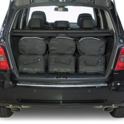 Pack de 6 sacs de voyage sur-mesure pour Mercedes-Benz GLK (X204) (de 2008 à 2015) - Gamme Classique