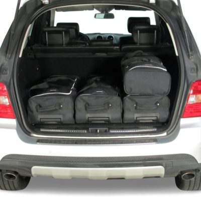 Pack de 6 sacs de voyage sur-mesure pour Mercedes-Benz ML - Classe M (W164) (de 2005 à 2011) - Gamme Classique