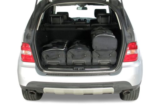 Pack de 6 sacs de voyage sur-mesure pour Mercedes-Benz ML - Classe M (W164) (de 2005 à 2011) - Gamme Classique