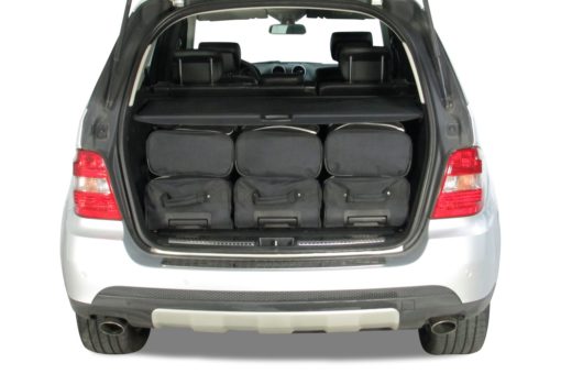 Pack de 6 sacs de voyage sur-mesure pour Mercedes-Benz ML - Classe M (W164) (de 2005 à 2011) - Gamme Classique