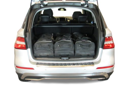 Pack de 6 sacs de voyage sur-mesure pour Mercedes-Benz ML - Classe M (W166) (de 2011 à 2019) - Gamme Classique