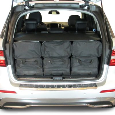 Pack de 6 sacs de voyage sur-mesure pour Mercedes-Benz ML - Classe M (W166) (de 2011 à 2019) - Gamme Classique