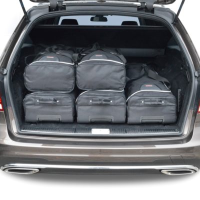 Pack de 6 sacs de voyage sur-mesure pour Mercedes-Benz Classe E estate (S212) (de 2009 à 2016) - Gamme Classique