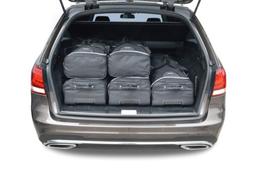 Pack de 6 sacs de voyage sur-mesure pour Mercedes-Benz Classe E estate (S212) (de 2009 à 2016) - Gamme Classique