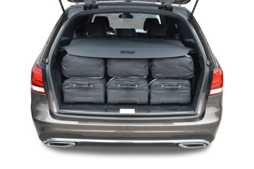 Pack de 6 sacs de voyage sur-mesure pour Mercedes-Benz Classe E estate (S212) (de 2009 à 2016) - Gamme Classique