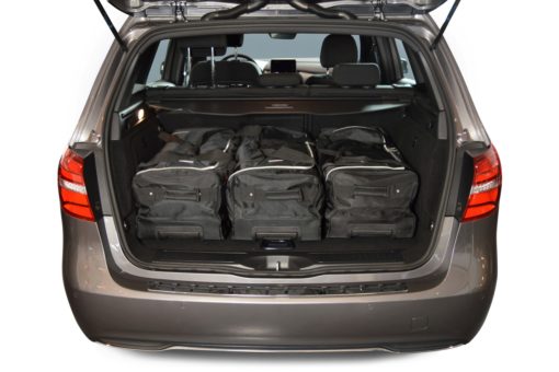 Pack de 6 sacs de voyage sur-mesure pour Mercedes-Benz Classe B (W246) (de 2011 à 2018) - Gamme Classique