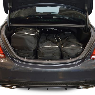 Pack de 6 sacs de voyage sur-mesure pour Mercedes-Benz Classe C (W205) (de 2014 à 2021) - Gamme Classique