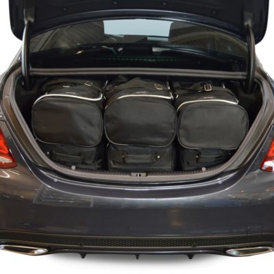 Pack de 6 sacs de voyage sur-mesure pour Mercedes-Benz Classe C (W205) (de 2014 à 2021) - Gamme Classique