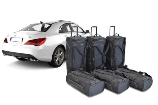 Pack de 6 sacs de voyage sur-mesure pour Mercedes-Benz CLA (C117) (de 2013 à 2019) - Gamme Pro.Line