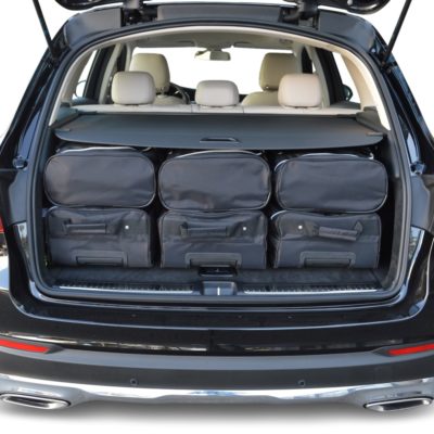 Pack de 6 sacs de voyage sur-mesure pour Mercedes-Benz GLC (X253) (de 2015 à 2022) - Gamme Classique