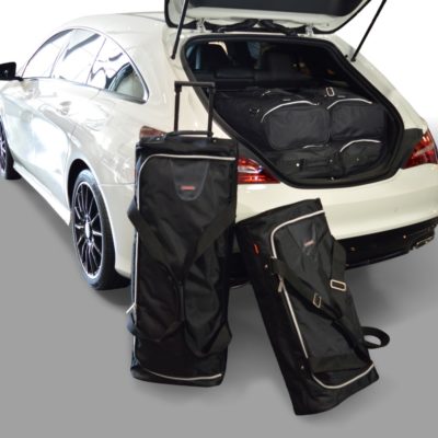 Pack de 6 sacs de voyage sur-mesure pour Mercedes-Benz CLA Shooting Brake (X117) (de 2015 à 2019) - Gamme Classique