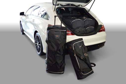 Pack de 6 sacs de voyage sur-mesure pour Mercedes-Benz CLA Shooting Brake (X117) (de 2015 à 2019) - Gamme Classique