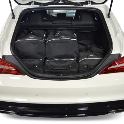 Pack de 6 sacs de voyage sur-mesure pour Mercedes-Benz CLA Shooting Brake (X117) (de 2015 à 2019) - Gamme Classique