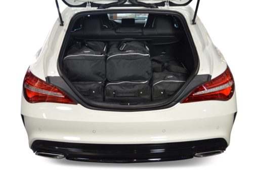 Pack de 6 sacs de voyage sur-mesure pour Mercedes-Benz CLA Shooting Brake (X117) (de 2015 à 2019) - Gamme Classique