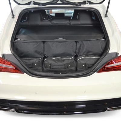 Pack de 6 sacs de voyage sur-mesure pour Mercedes-Benz CLA Shooting Brake (X117) (de 2015 à 2019) - Gamme Classique