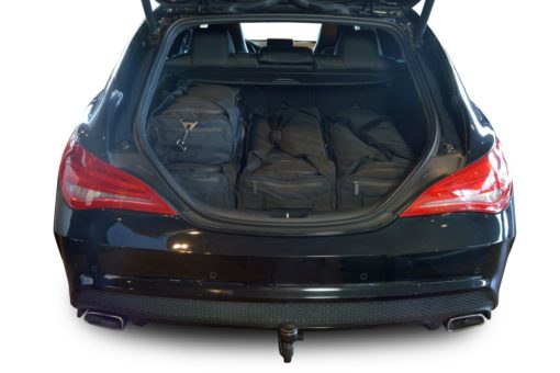 Pack de 6 sacs de voyage sur-mesure pour Mercedes-Benz CLA Shooting Brake (X117) (de 2015 à 2019) - Gamme Pro.Line