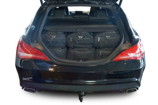 Pack de 6 sacs de voyage sur-mesure pour Mercedes-Benz CLA Shooting Brake (X117) (de 2015 à 2019) - Gamme Pro.Line