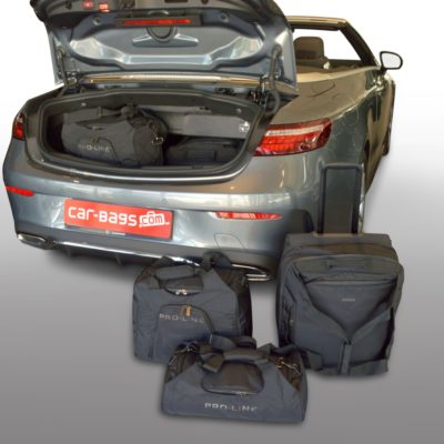 Pack de 5 sacs de voyage sur-mesure pour Mercedes-Benz Classe E Cabriolet (A238) (depuis 2017) - Gamme Pro.Line