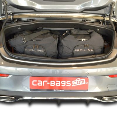 Pack de 5 sacs de voyage sur-mesure pour Mercedes-Benz Classe E Cabriolet (A238) (depuis 2017) - Gamme Pro.Line