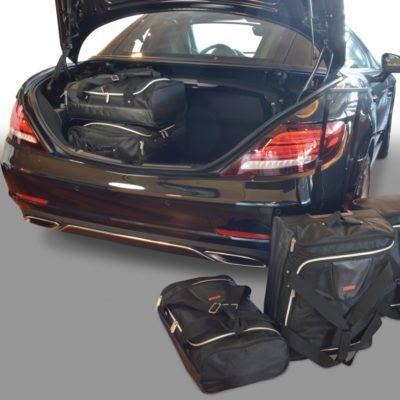 Pack de 5 sacs de voyage sur-mesure pour Mercedes-Benz SLK - SLC (R172) (de 2011 à 2020) - Gamme Classique