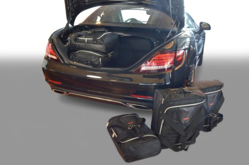 Pack de 5 sacs de voyage sur-mesure pour Mercedes-Benz SLK - SLC (R172) (de 2011 à 2020) - Gamme Classique