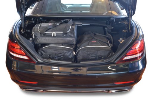 Pack de 5 sacs de voyage sur-mesure pour Mercedes-Benz SLK - SLC (R172) (de 2011 à 2020) - Gamme Classique