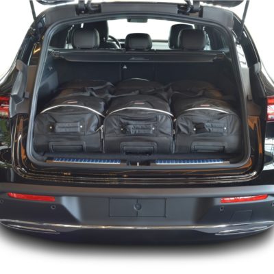 Pack de 6 sacs de voyage sur-mesure pour Mercedes-Benz EQC (N293) (depuis 2019) - Gamme Classique