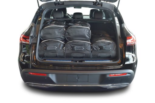 Pack de 6 sacs de voyage sur-mesure pour Mercedes-Benz EQC (N293) (depuis 2019) - Gamme Classique