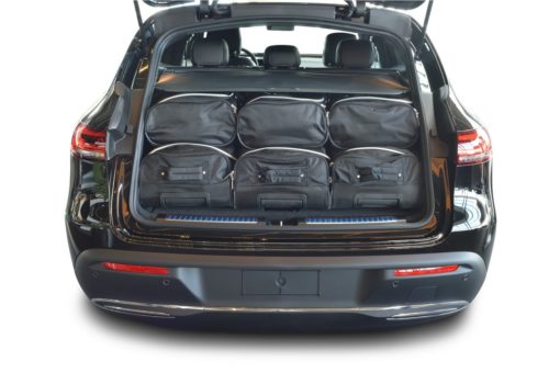 Pack de 6 sacs de voyage sur-mesure pour Mercedes-Benz EQC (N293) (depuis 2019) - Gamme Classique