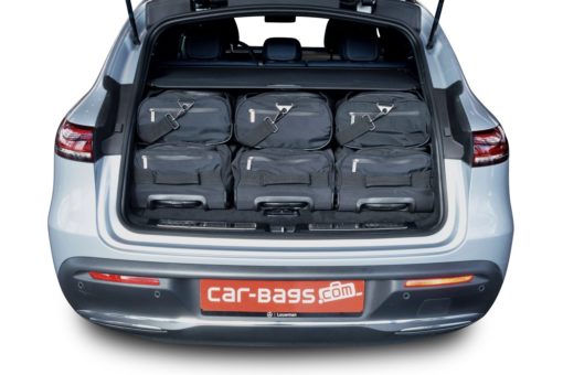 Pack de 6 sacs de voyage sur-mesure pour Mercedes-Benz EQC (N293) (depuis 2019) - Gamme Pro.Line