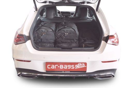 Pack de 6 sacs de voyage sur-mesure pour Mercedes-Benz CLA Shooting Brake (X118) (depuis 2019) - Gamme Pro.Line