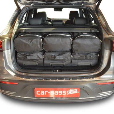 Pack de 6 sacs de voyage sur-mesure pour Mercedes-Benz EQA (H243) (depuis 2021) - Gamme Classique