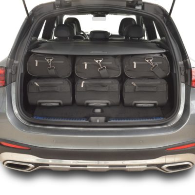 Pack de 6 sacs de voyage sur-mesure pour Mercedes-Benz GLC (X253) (de 2015 à 2022) - Gamme Pro.Line