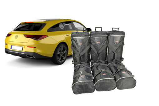 Pack de 6 sacs de voyage sur-mesure pour Mercedes-Benz CLA Shooting Brake (X118) (depuis 2019) - Gamme Classique