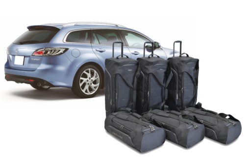 Pack de 6 sacs de voyage sur-mesure pour Mazda Mazda6 (GH) (de 2008 à 2012) - Gamme Pro.Line