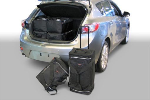 Pack de 6 sacs de voyage sur-mesure pour Mazda Mazda 3 (BL) (de 2009 à 2013) - Gamme Classique