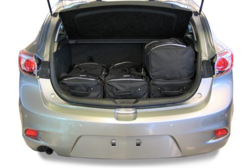 Pack de 6 sacs de voyage sur-mesure pour Mazda Mazda 3 (BL) (de 2009 à 2013) - Gamme Classique