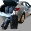 Pack de 6 sacs de voyage sur-mesure pour Mazda Mazda 3 (BM) (de 2013 à 2019) - Gamme Classique