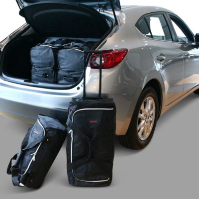 Pack de 6 sacs de voyage sur-mesure pour Mazda Mazda 3 (BM) (de 2013 à 2019) - Gamme Classique