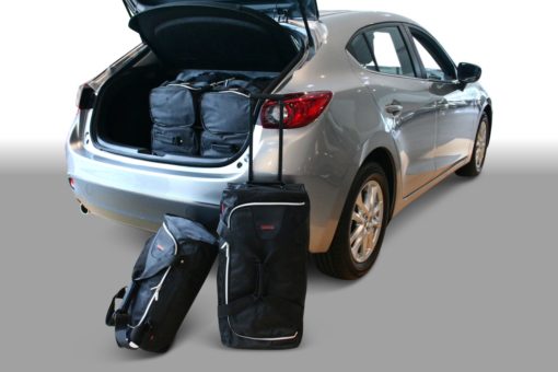 Pack de 6 sacs de voyage sur-mesure pour Mazda Mazda 3 (BM) (de 2013 à 2019) - Gamme Classique