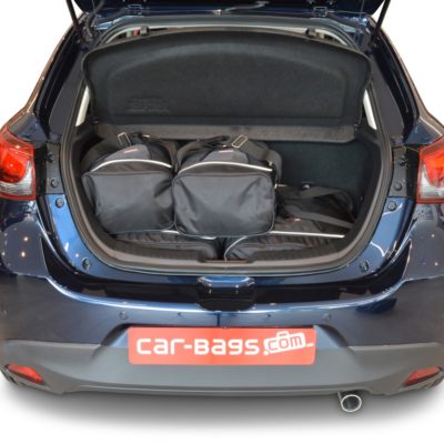 Pack de 5 sacs de voyage sur-mesure pour Mazda Mazda 2 (DJ) (depuis 2015) - Gamme Classique